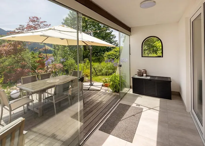 Waldlounge - Gartenwohnung Oberstaufen