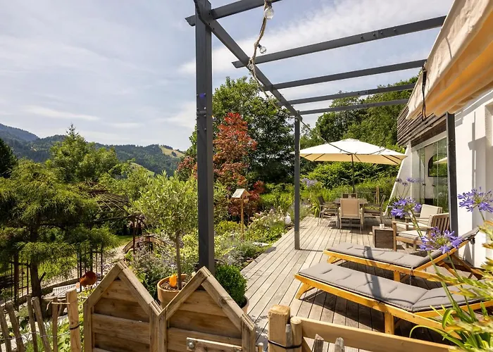 Waldlounge - Gartenwohnung Apartmán